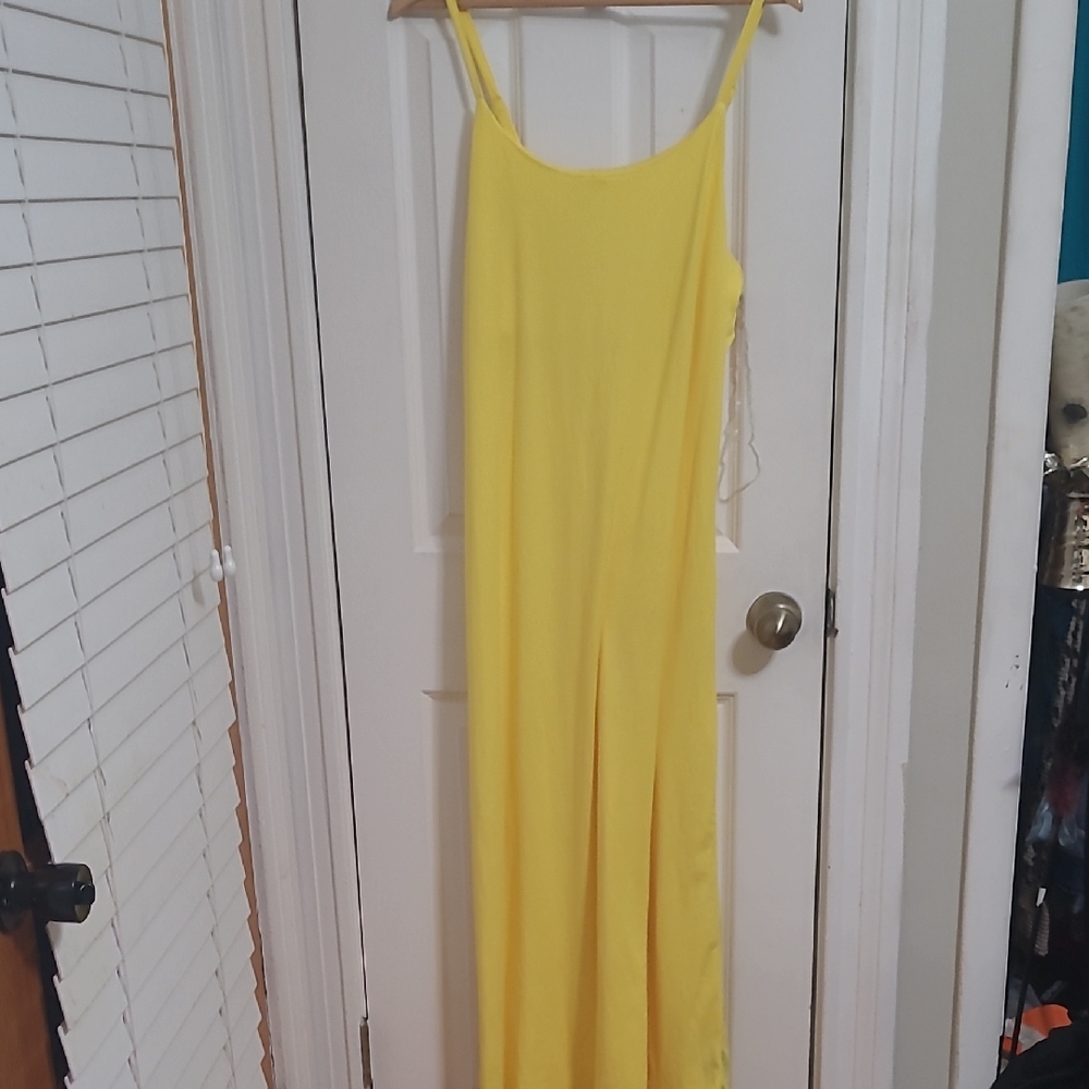 Rouge Helium Sunny Yellow Maxi Dress
